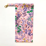 Face Mask Pretty Floral  Carry Bag Washable