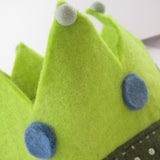 Boys Cancer Felt Crown