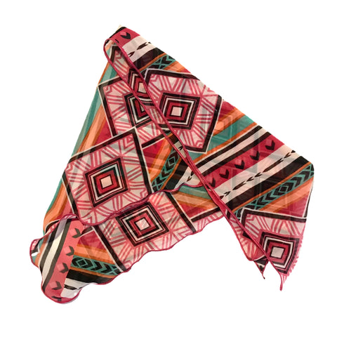 Africa Print Headscarf Chiffon