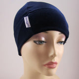 Navy Bold Beanies Hair Loss Luxury Hat