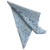 Chemotherapy Blue Flower Bandana