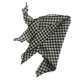 gingham headscarf