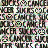 Cancer Sucks Mens Chemo Skull Cap