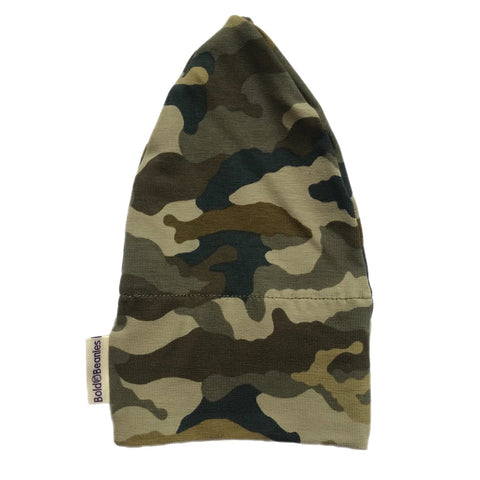 womens camo print cancer hat