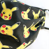 Eco Cotton Washable Pikachu Mask