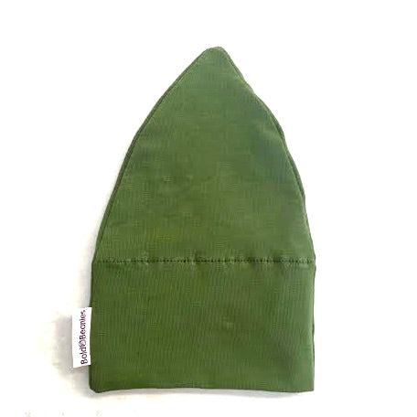 Olive Green Soft Cotton Cancer Hat