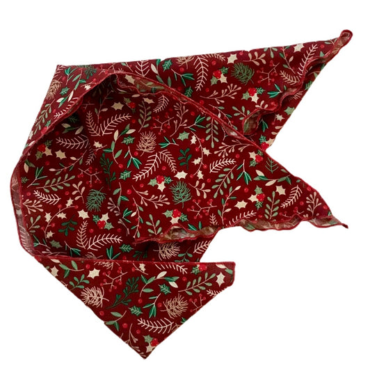 Christmas Chemo Headwear Berries scarf