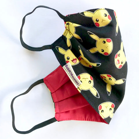 Pokemon Pikachu Face Mask