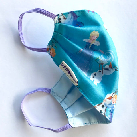 Elsa Olaf Ana Frozen Girls Face Mask