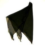 Black Chiffon Headscarf