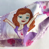 Sofia the First face Covering Girls Washable