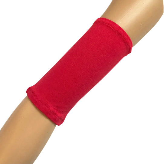 Red PICC IV Pump Arm Sleeve Cover