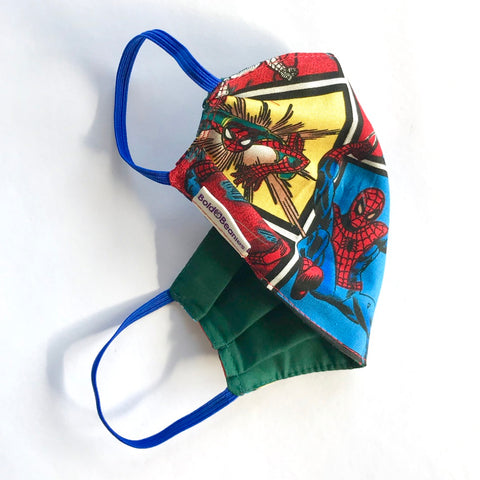 Spiderman Print Kids Face Mask