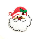 Father Christmas Santa Iron Patch Kids Fun Cancer Hat PICC Chemo UK