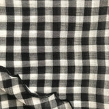 black white gingham