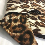 Leopard Print Chemo Headscarf & Brown