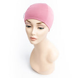Rose Pink Cancer Night Cap for Sleep with Hair Loss