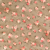 Vintage Mini Roses Grey Pink Cancer Hat